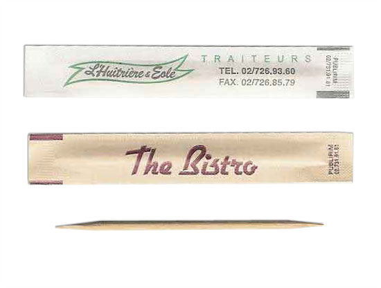 Tandenstokers zakjes